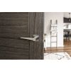 Oro&Oro Ivy Lever Door Handle on Square Rose - Satin Chrome