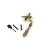Aged Brass Reeded Espag - RH