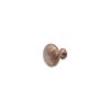 Hammered Mushroom 32mm Cupboard Knob Antique