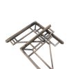 Art Deco Shelf Bracket Matt Antique (Sold in Pairs)