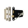 3 Lever Horizontal Sash Lock 6" Antique Brass
