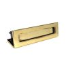 Aged Brass Traditional Letterbox