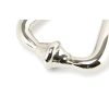 Polished Nickel Slimline Art Deco Door Knocker