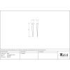 Black Oxide 1" Rosehead Nail (1kg)