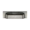 Rustic Pewter Cabinet Pull Military Design 76/96mm