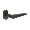 CR-107 Dark Bronze Multi Point Oval Rose Door Handle - By Frelan Hardware - CR-107C4DB