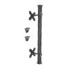 Onyx Square Pull Handle 300mm Matt Black