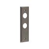 Burlington II Lever Plate Choices Din Bathroom Dark Bronze - By Frelan Hardware - BUR456DB