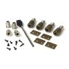 Burnished Brass Secure Stops (Pack of 4)