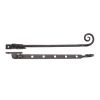 Zoo Hardware Curly Tail Casement Stay - Black