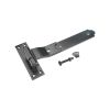 Hook and Band Hinge - Cranked 10" - 250mm Black