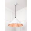 Smooth Copper Hockley Pendant in Flock