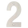 Zoo Hardware Numerals - Satin Stainless