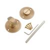 Beehive Turn & Release Satin Brass