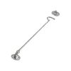 Zoo Hardware Cabin Hook (Heavyweight) 12" - Satin
