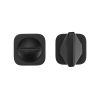 Zoo Hardware Turn and Release - Rosso Mini Squircle - Black