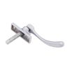 Peardrop Espag Locking Fastener (LH) Satin Chrome
