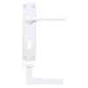 Zoo Hardware Leon lever on lock backplate - Polished Chrome