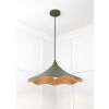 Smooth Copper Flora Pendant in Heath