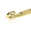 Polished Brass 10" Monkeytail Stay (Steel Window)