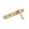 Satin Brass Avon Slimline Lever Espag. Lock Set