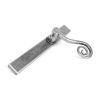 Pewter Monkeytail Slimline Lever Espag. Latch Set - RH