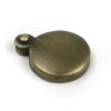 Burnished Brass 30mm Round Escutcheon