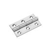 Zoo Hardware Solid drawn brass butt hinge - 50 x 28 x 1.5mm - Satin Chrome