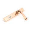 Polished Bronze Avon Slimline Lever Espag. Lock Set