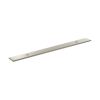 Millhouse Brass Long Wide Cabinet Handle Backplate 128mm - Satin Nickel
