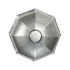 Pewter Octagonal Centre Door Knob