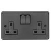 MB Double 13 Amp Switched Socket