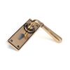 Polished Bronze Newbury Lever Euro Lock Set