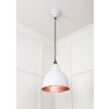 Smooth Copper Brindley Pendant in Flock