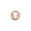 Zoo Hardware Euro profile escutcheon - Tuscan Rose Gold