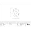 Polished Chrome Numeral 8