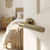 Complete Venice Door Handle Pack - Heavy Duty Latch - Antique Brass - 64mm / 3-inch Hinges - JE-F20B-AB