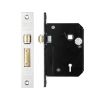 Zoo Hardware British Standard 5 Lever Roller Sashlock - 80mm - Chubb Retro Fit 3K74 - Satin Stainless