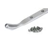 Satin Chrome 10" Peardrop Stay