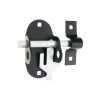 Iron Oval Pad Bolt Black