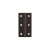 Millhouse Brass Cabinet Butt Hinges 75mm x 41mm x 2mm - Urban Dark Bronze