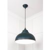 White Gloss Harborne Pendant in Dingle