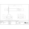 Satin SS 5" Heavy Duty Latch