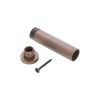 Opal Knurlmond Door Stop Matt Antique