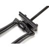 Black Slimline Art Deco Door Knocker