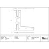 Beeswax 9" HL Hinge (pair)