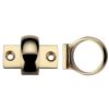 Zoo Hardware Window Sash Ring - Polished Brass