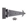 Spike Arrow Hinge Matt Black
