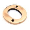 Polished Bronze Letter O