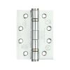Zoo Hardware Ball Bearing Hinge - Steel 102 x 76 x 3mm - Polished Chrome